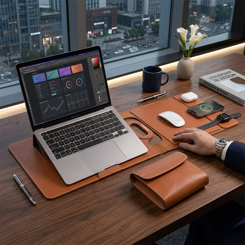 Premium Wireless Charging Laptop Bag