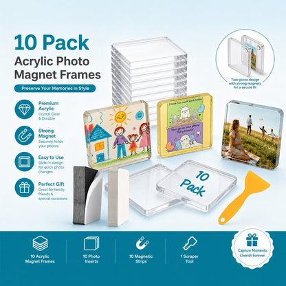 Magnetic Fridge Photo Frames