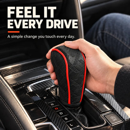 Sport Grip Leather Gear Shift Knob Cover