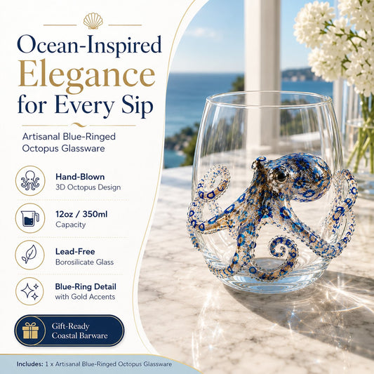 Ocean Animal Glassware Collection
