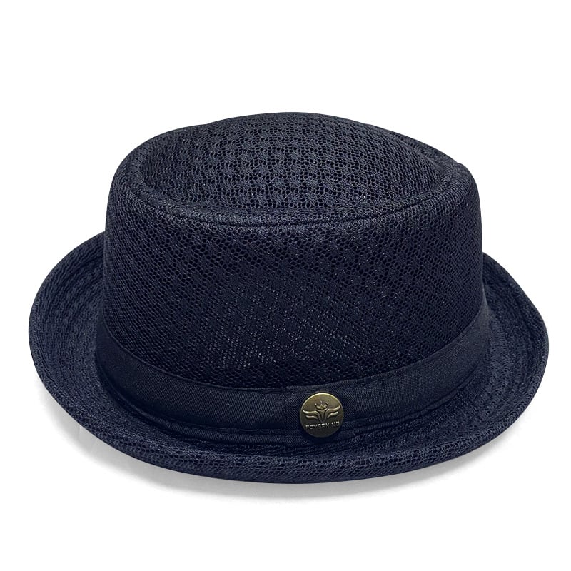 Summer Mesh Pork Pie Hat