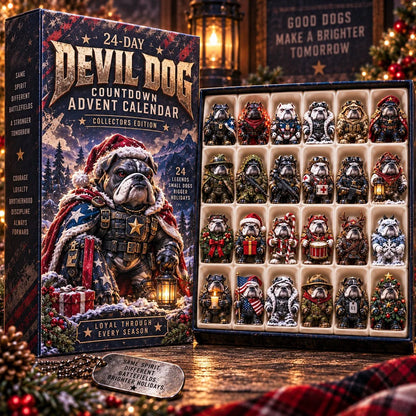 Devil Dog 24-Day Christmas Countdown Advent Calendar