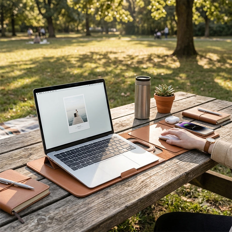 Premium Wireless Charging Laptop Bag