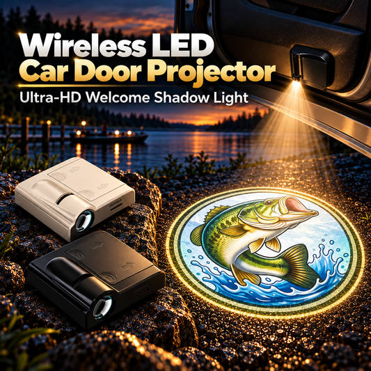 Night Fishing Car Door Logo Projector Light