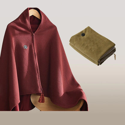 Portable Heated Shawl Wearable Electric Heating Wrap
