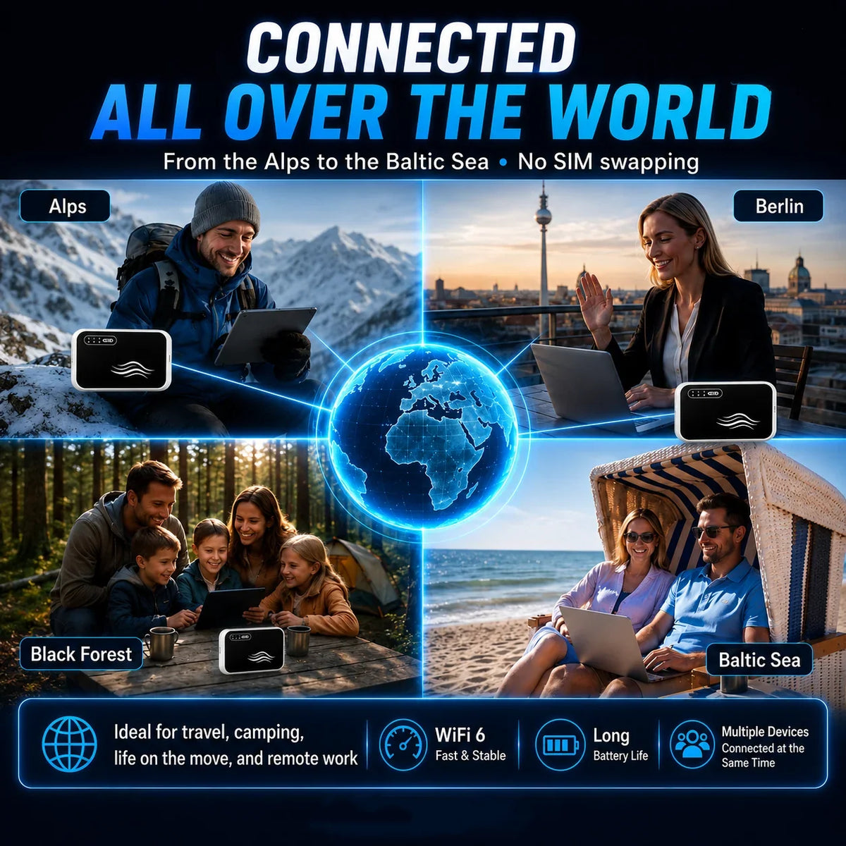 Global Pocket WiFi Stay Connected Anywhere You Travel