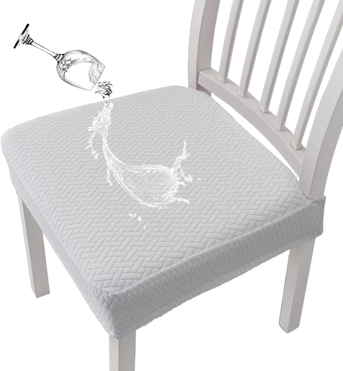 Waterproof Jacquard Chair Covers! Durable, Stylish & Easy-Clean