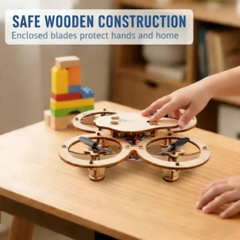 Kids Wooden Drone Kit