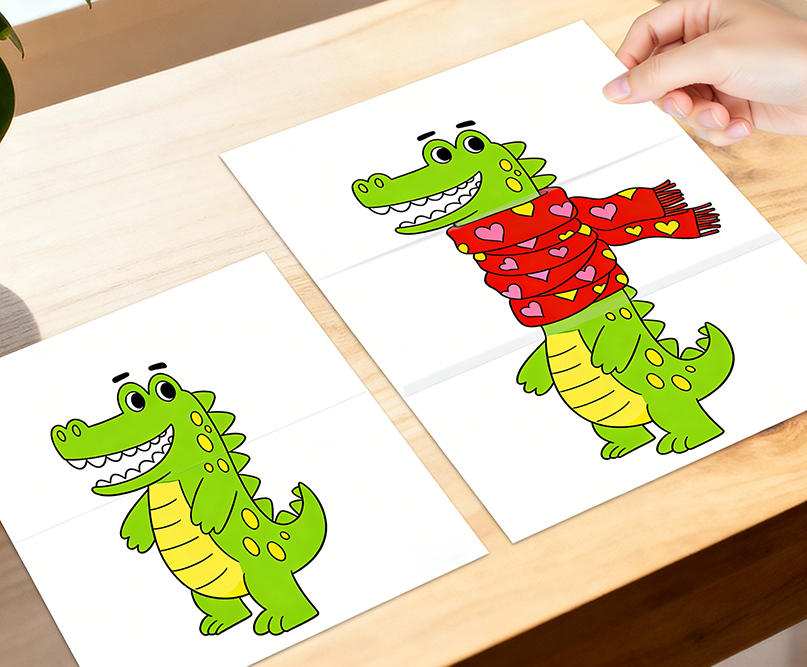 Magic Folding Drawing Book