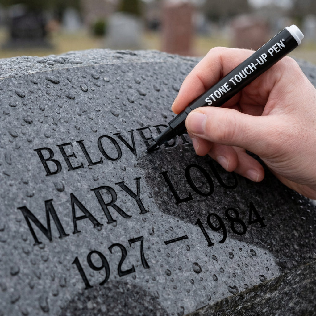 Gold Engraving Marker Restore Faded Inscriptions with Care