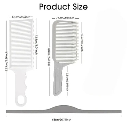 Unisex 4-Piece Hair Cutting Guide Comb Kit