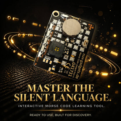Morse Code Trainer Card Pro (LED Edition)