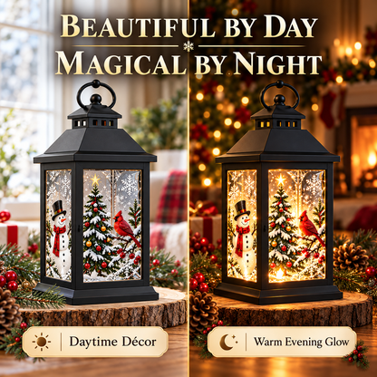 Interchangeable Crystal Lantern Light-Up Holiday D cor