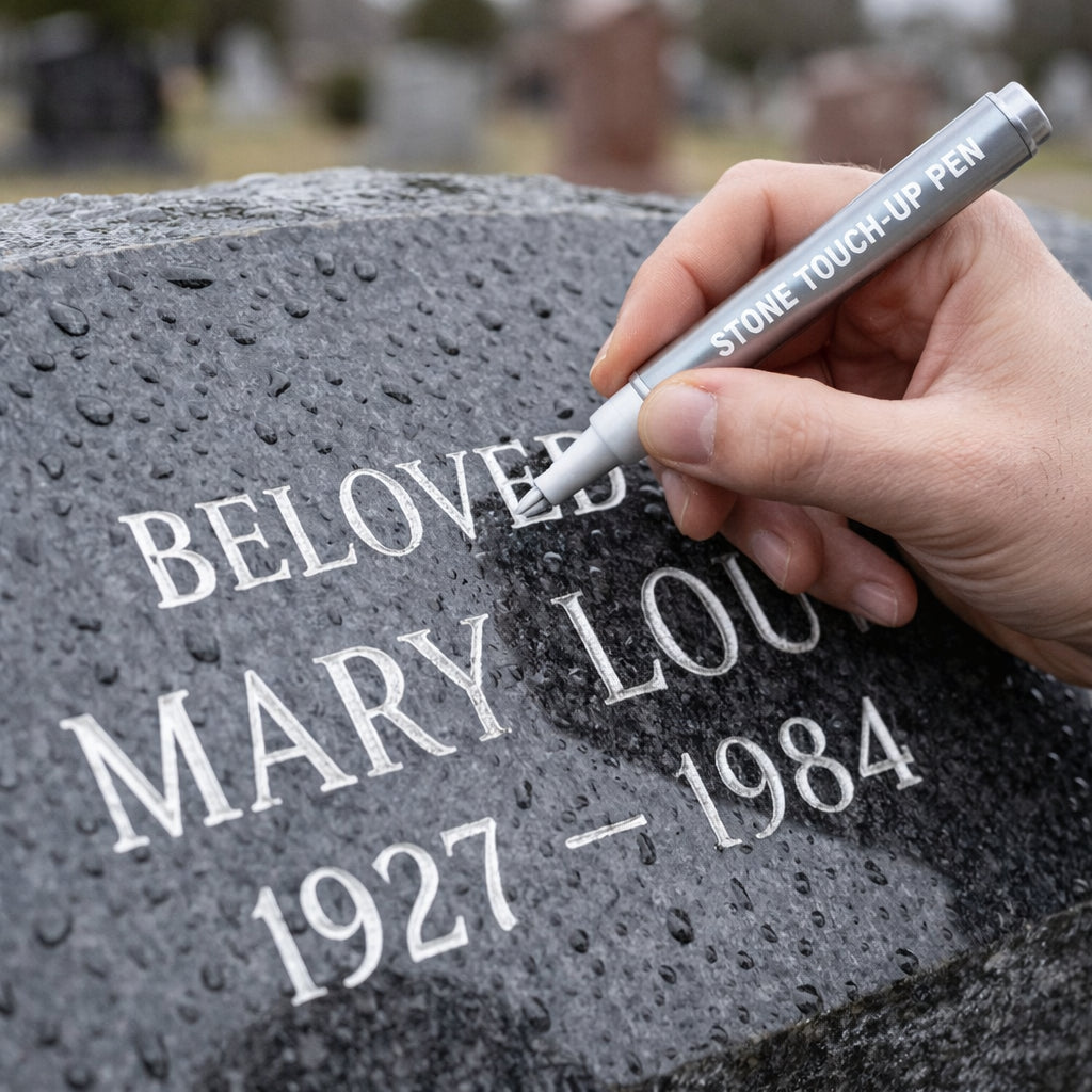 Gold Engraving Marker Restore Faded Inscriptions with Care