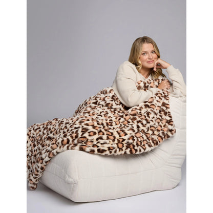 Oversized Plush Throw Blanket