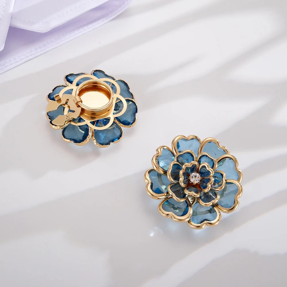 Flower Button Covers Instant No-Sew Shirt & Blouse Upgrade