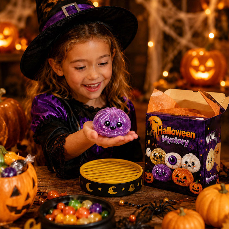 Halloween Dumpling Squishy Toy