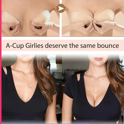 Push-up Sticky Bra Waterproof & Sweat-proof, Portable, Reusable, Washable, Essential for Travel Women's Wear