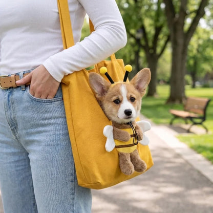 Portable Pet Carrier Tote Bag Comfortable Travel Bag for Dogs & Cats