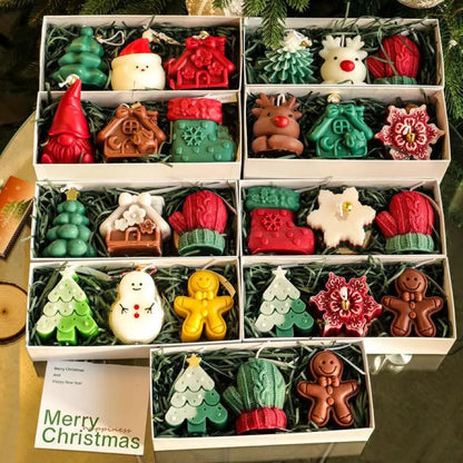 Christmas Early Handmade Christmas Scented Candle Gift Set