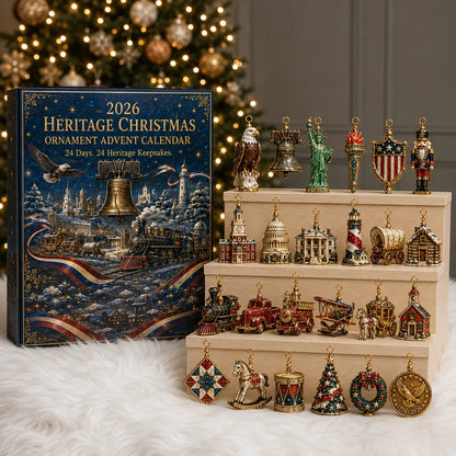 Last 30pcs Limited anniversary edition! America 250th Anniversary Heritage Christmas Advent Calendar