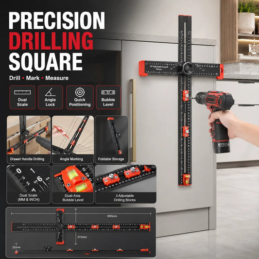 4-in-1 Scriber Marking Line Ruler