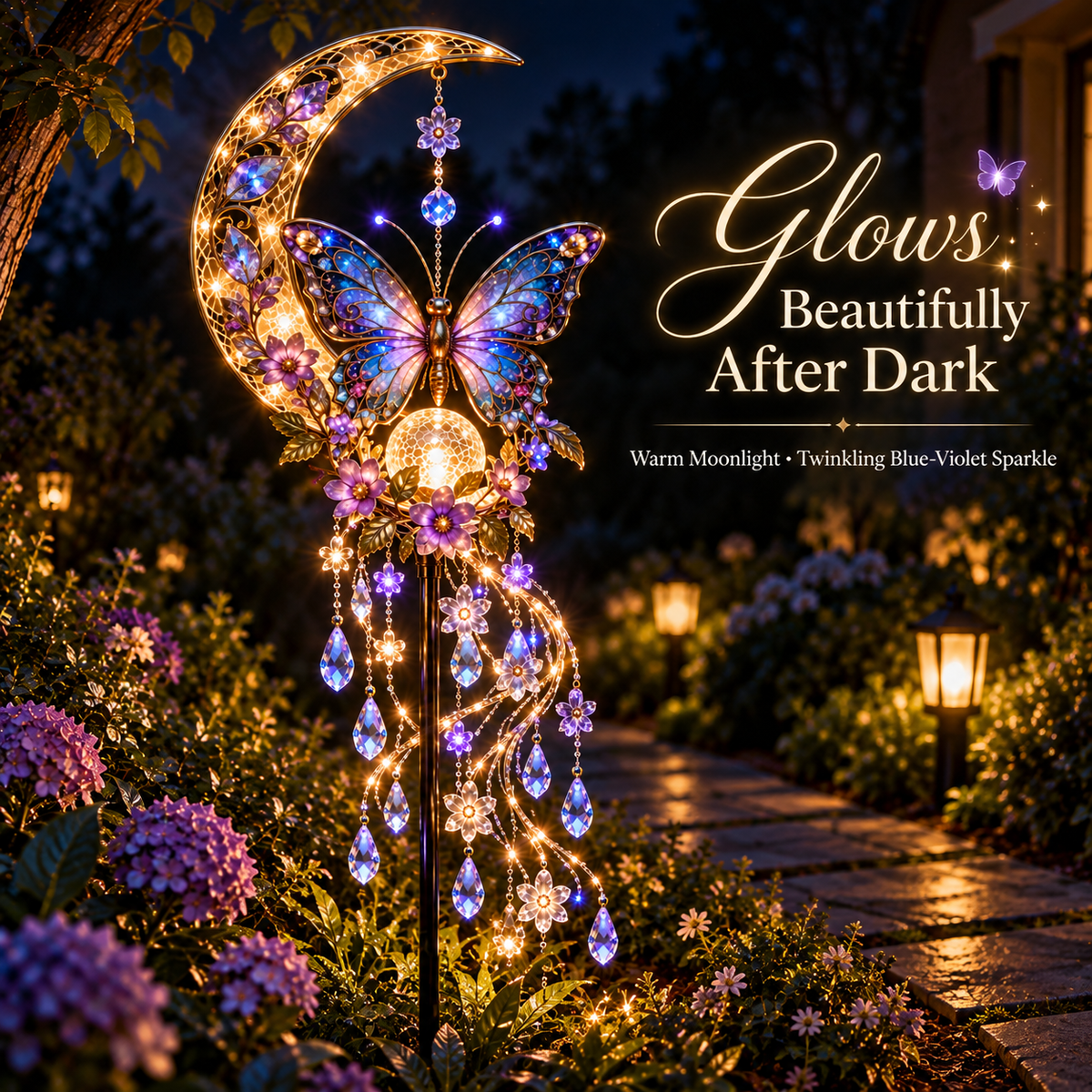 Butterfly Moonlight Cascade A Little Moonlight Magic for Your Garden