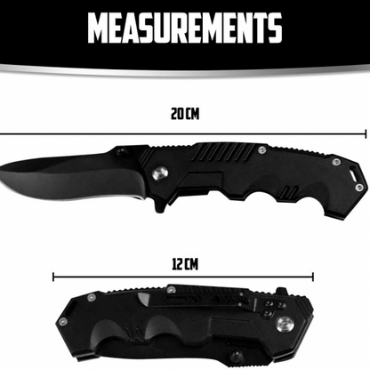 Durable Steel, Compact Power Your Ultimate Outdoor Folding Knife!
