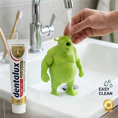 Unny Ogre Toothpaste Toppe Gag Gift & Bathroom Meme Decor