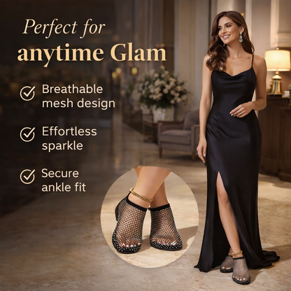 Women's Rhinestone Flat