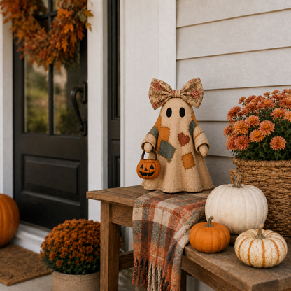 LED Pumpkin Ghost Lantern