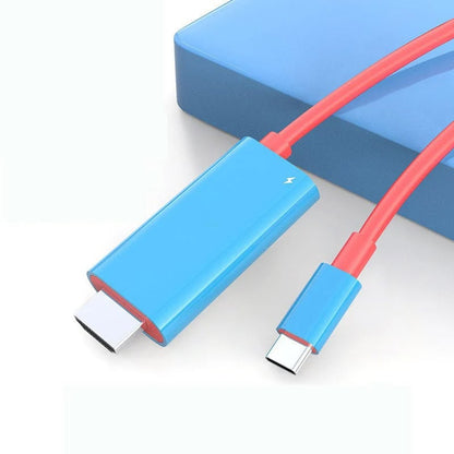 2M USB-C to HDMI Cable 4K Display & 100W PD Charging for Switch, Phones, Tablets & Laptops