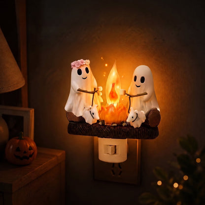 Ghost Campfire Night Light