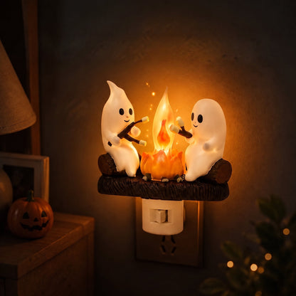 Ghost Campfire Night Light
