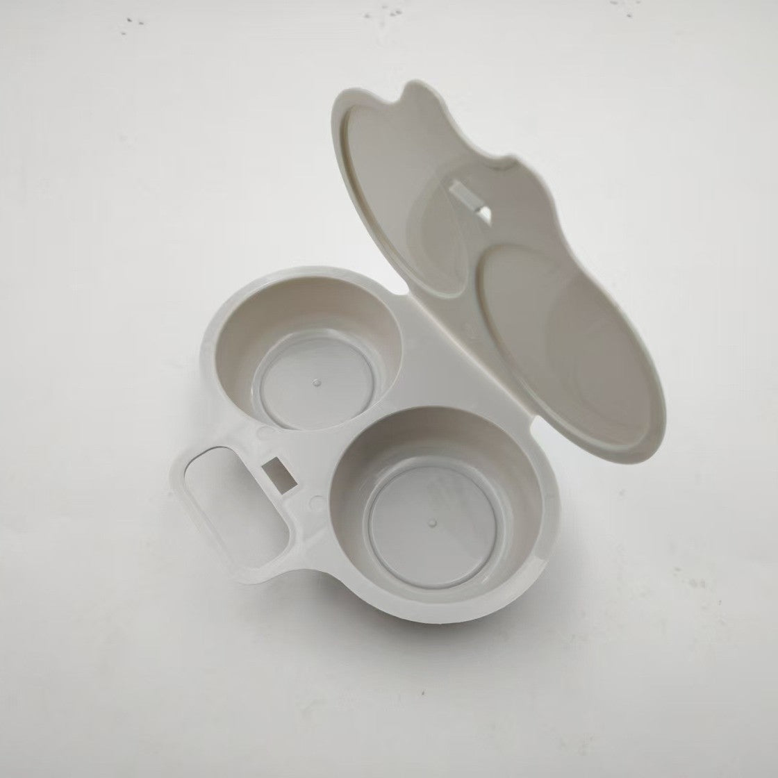 Dual-Cavity Microwave Egg Poacher | Quick & Healthy Breakfast in Minutes