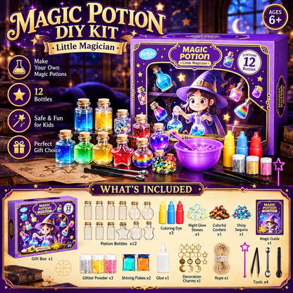 Starlit Wish Potion Lab DIY Zodiac Magic Potion Making Kit