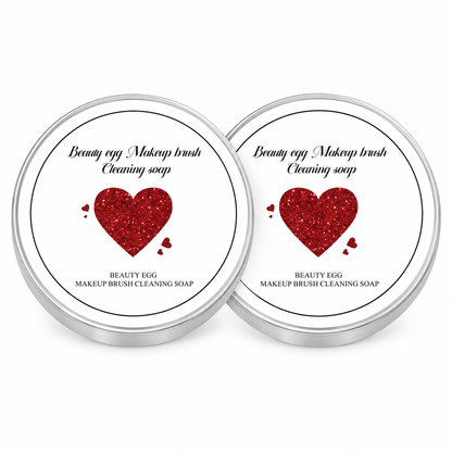 Makeup Brush Cleaning Soap with Silicone Scrub Pad | 100g