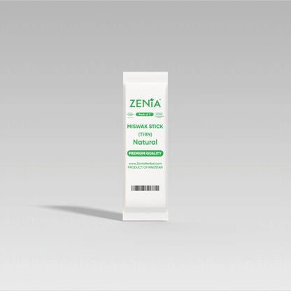 Huge Savings Thin Zenia Sewak Miswak Natural Toothbrush Sticks, All Natural Oral Cleaning Care Sticks