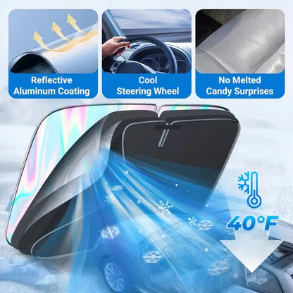 2026 Summer - 2026 Foldable Anti-UV Windshield Sunshade