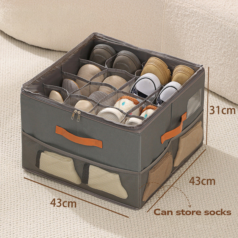 Clear-Lid Shoe Storage Box