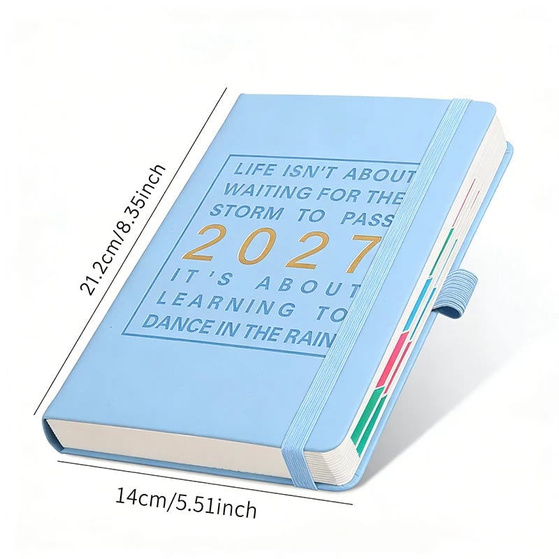 2027 Calendar Notebook A5, one day per sheet, date-marked Ideal for daily logs & future reference