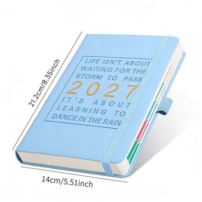 2027 Calendar Notebook A5, one day per sheet, date-marked Ideal for daily logs & future reference