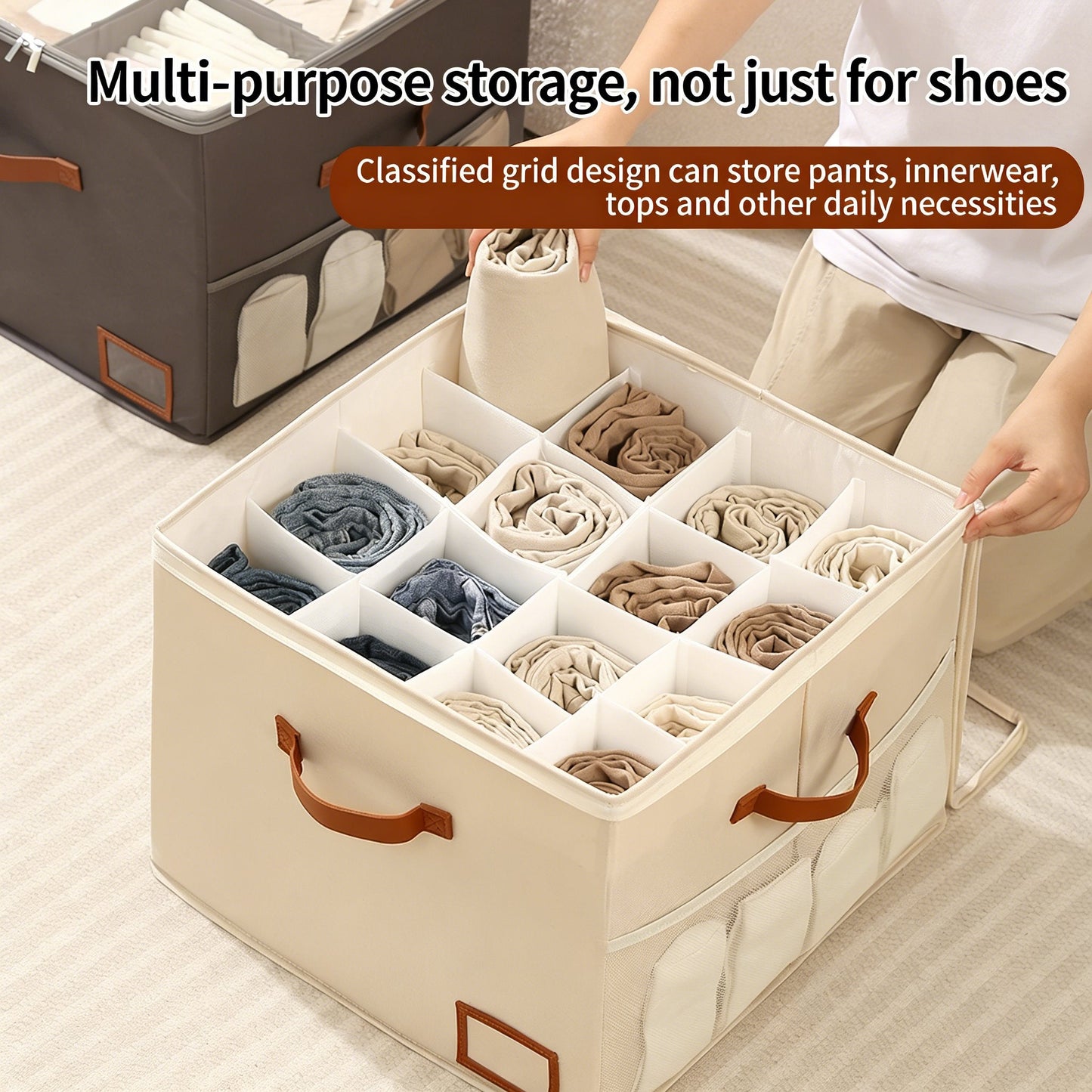 Clear-Lid Shoe Storage Box