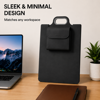 The All-In-One Mobile Workstation Sleeve | Built-In 15W Multi-Device Wireless Charger