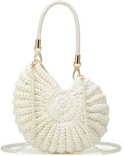 Limited Release Bohemia Crochet Handwoven Seashell Bag