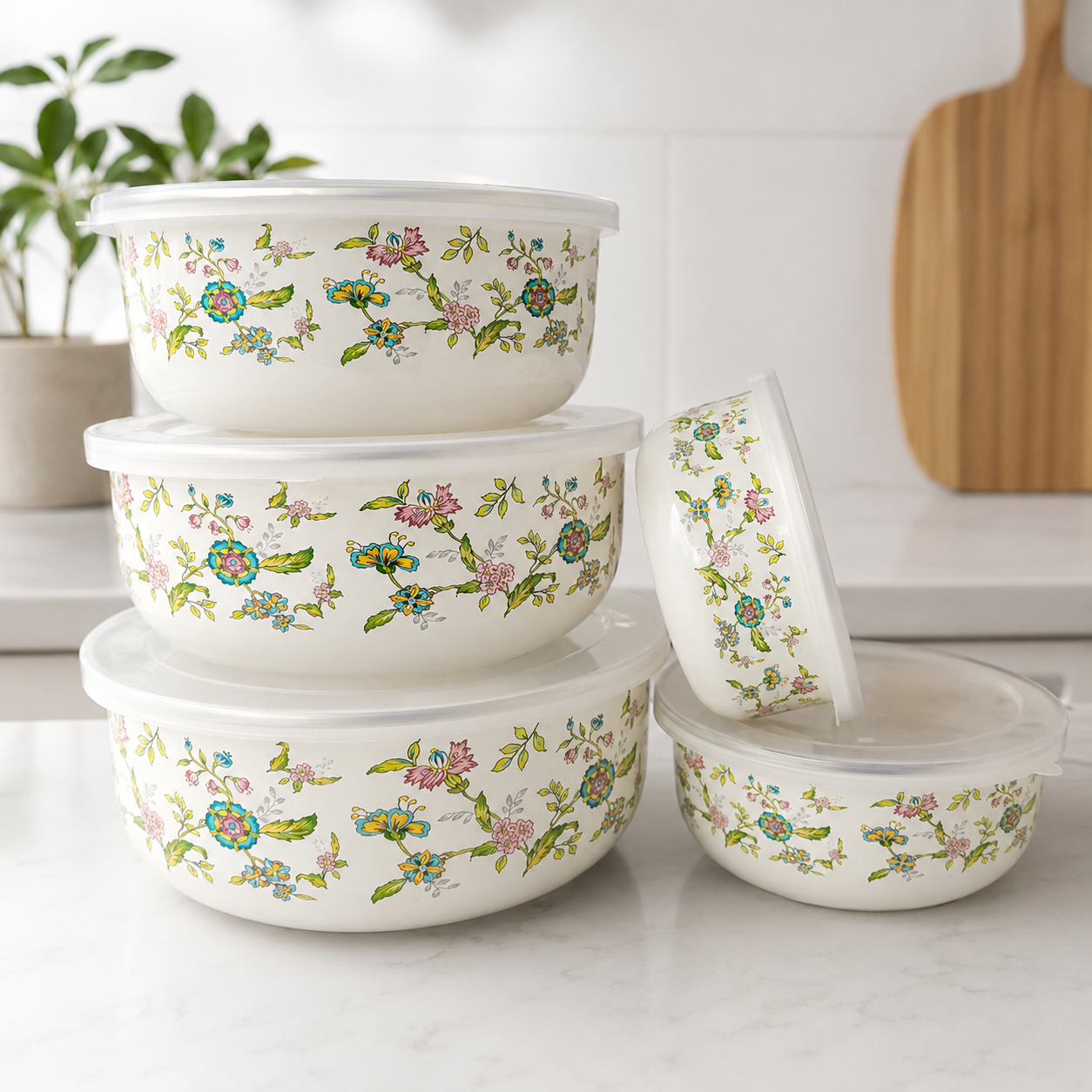 Enamel Mixing Bowl Set