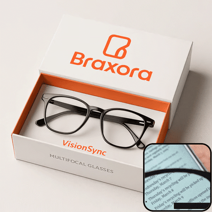 VisionSync AutoFocus+ Multifocal Glasses | Near-to-Far Vision for Adults 35+
