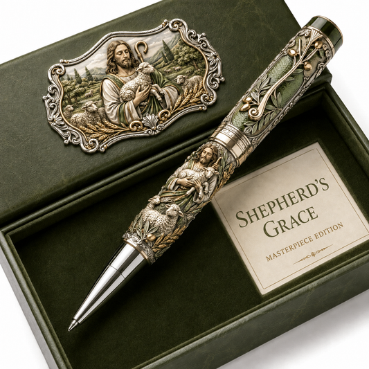 Sacred Legacy Faith-Inspired Keepsake Pen Collection | 6 Devotional Designs for Prayer Journaling