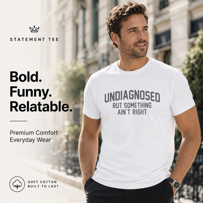 Unisex Graphic T-Shirt Premium Cotton Blend, Relaxed Fit, Soft & Comfortable, Sizes S 4XL
