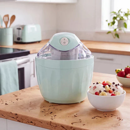Mini Homemade Ice Cream Maker Personal Frozen Dessert Machine